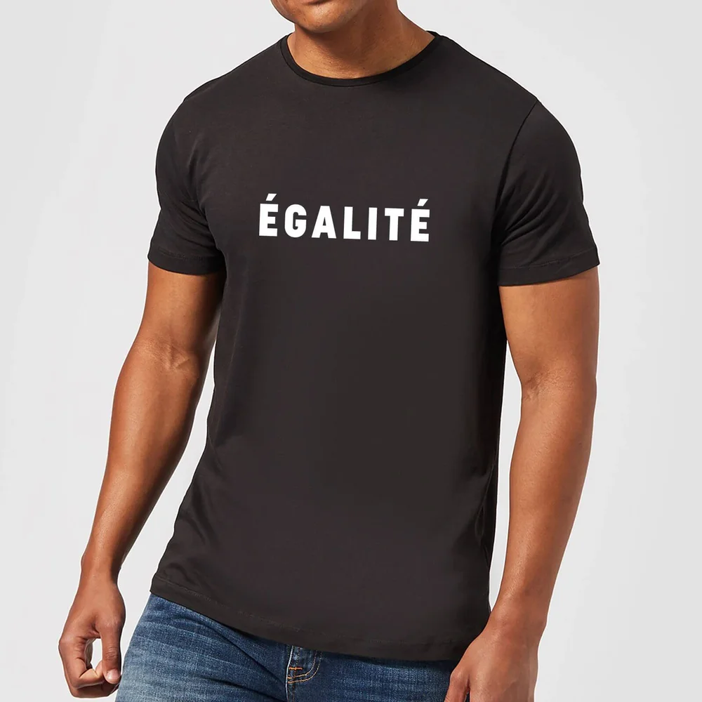 Égalité T-shirt - Zwart - 5XL Afbeelding 1