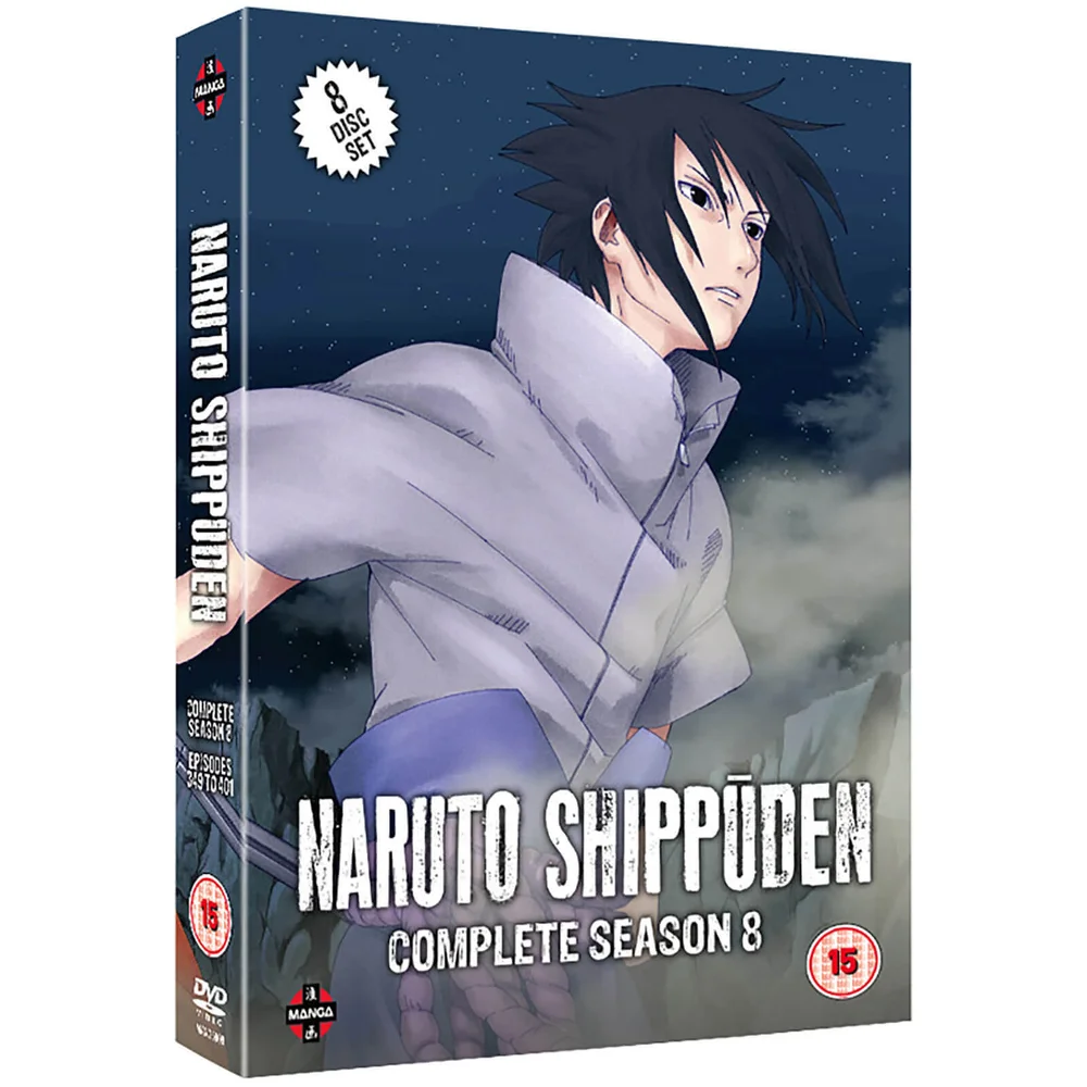 Naruto Shippuden - Complete serie 8 boxset (afleveringen 349-401) Afbeelding 1