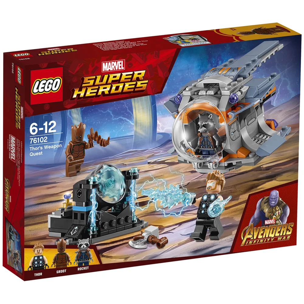 LEGO Super Heroes Marvel Infinity War: Thor's wapenzoektocht (76102) Afbeelding 1