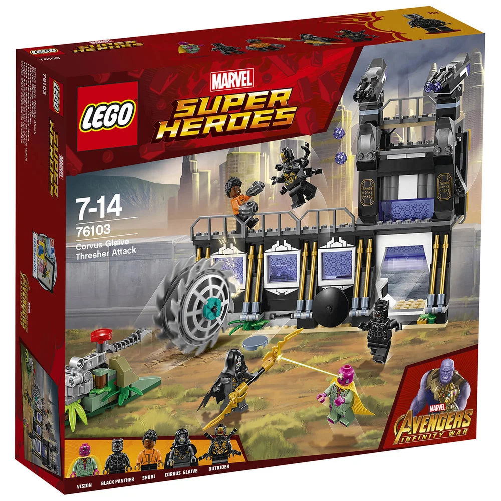 LEGO Super Heroes Marvel Infinity War: Corvus Glaive thresheraanval (76103) Afbeelding 1