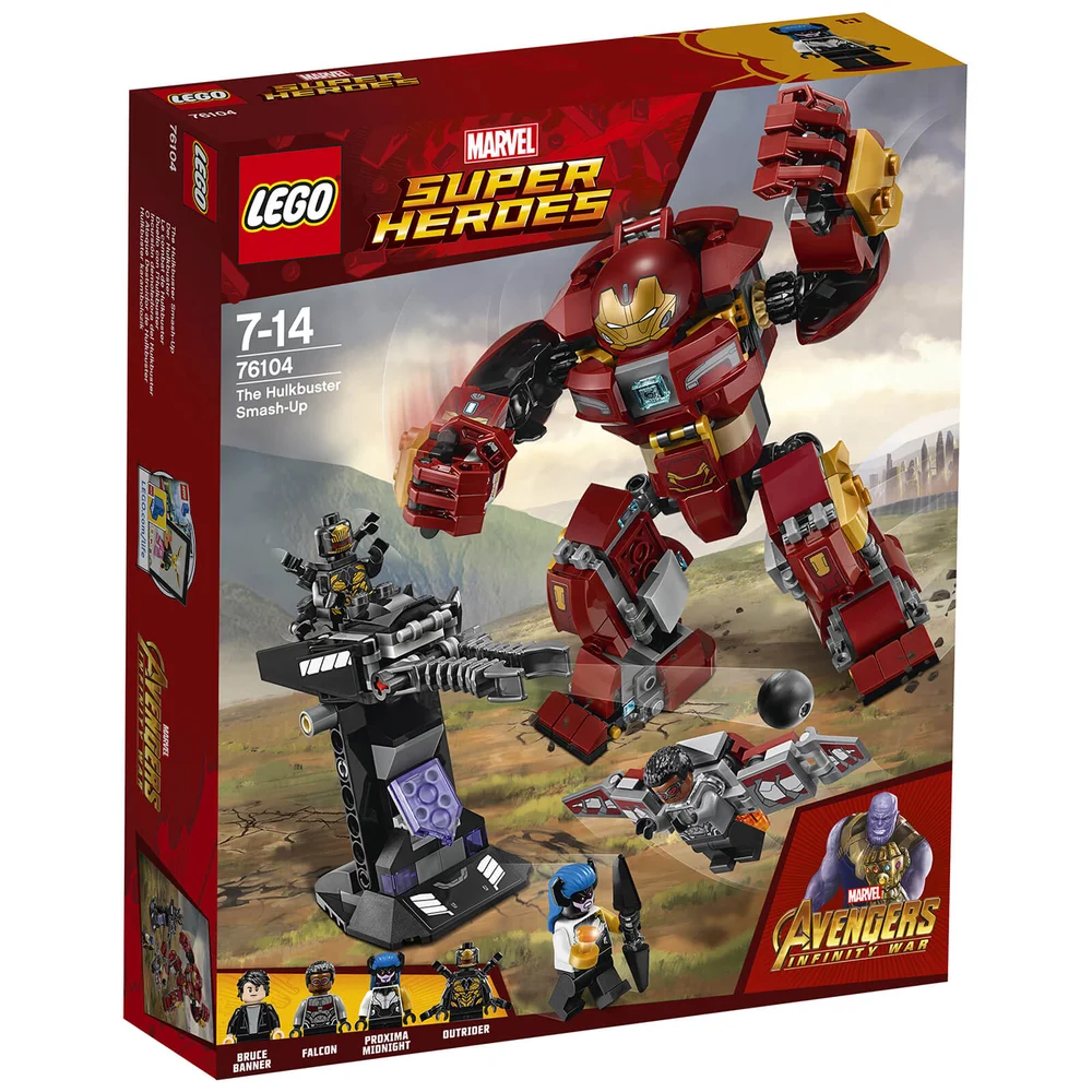 LEGO Super Heroes Marvel Infinity War: Het Hulkbuster duel (76104) Afbeelding 1