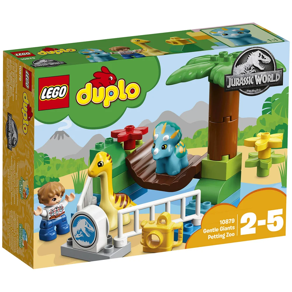 LEGO DUPLO Jurassic World: Kinderboerderij met vriendelijke reuzen (10879) Afbeelding 1