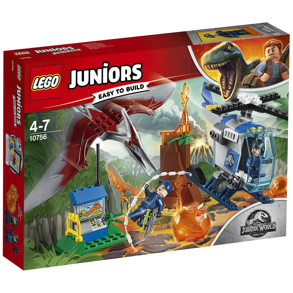 LEGO Juniors Jurassic World: Ontsnappen aan de pteranodon (10756) Afbeelding 1