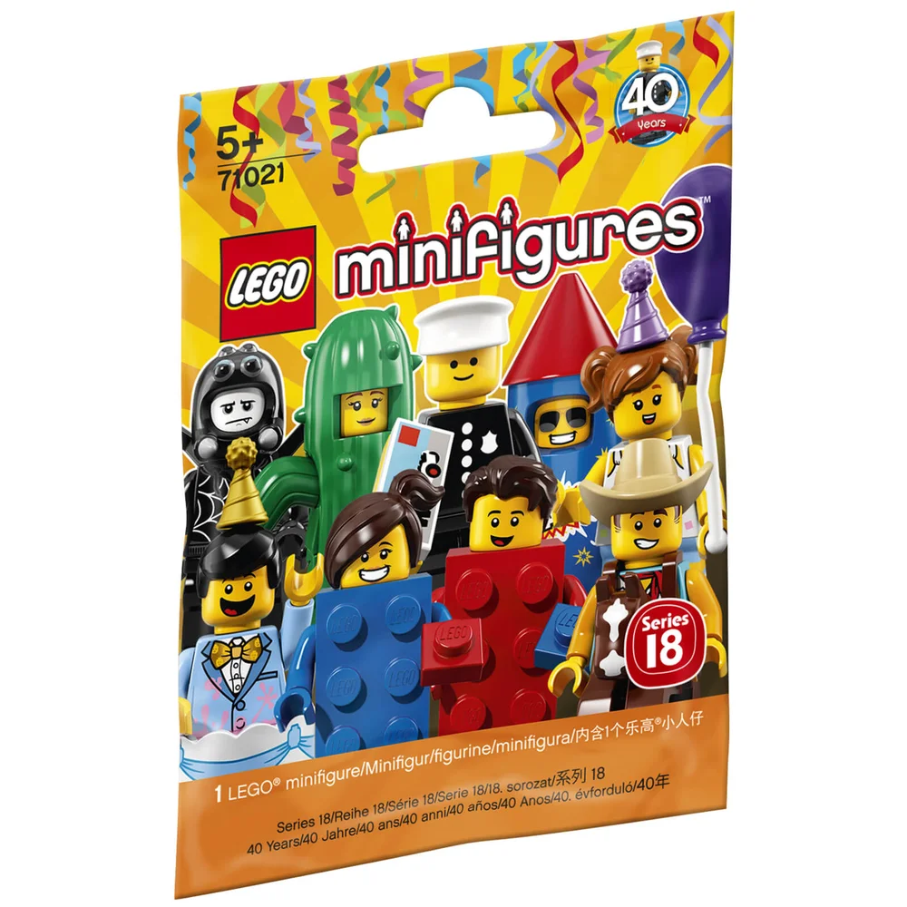 LEGO Minifigures: Serie 18: Feestje (71021) Afbeelding 1