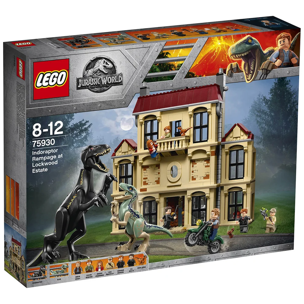 LEGO Jurassic Fallen Kingdom: Indoraptorchaos bij Lockwood Estate (75930) Afbeelding 1