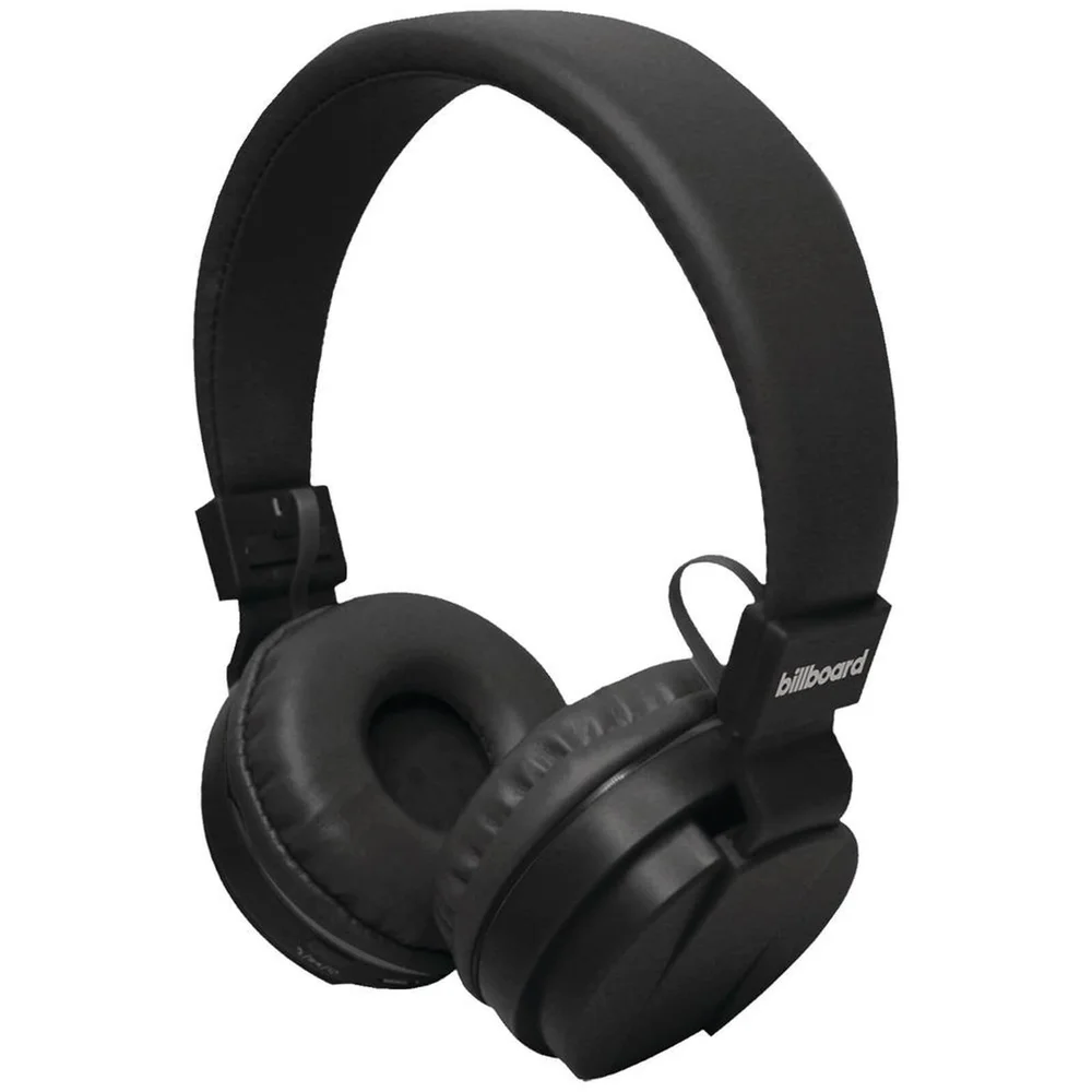 Billboard On Ear Bluetooth Wireless Headphones - Black Afbeelding 1