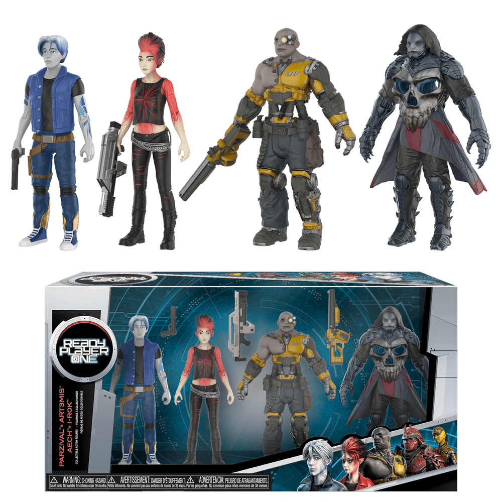 Ready Player One Action Figure 4 Pack Afbeelding 1