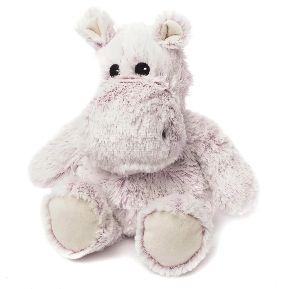 Warmies Plush Marshmallow Hippo - Pink Afbeelding 1