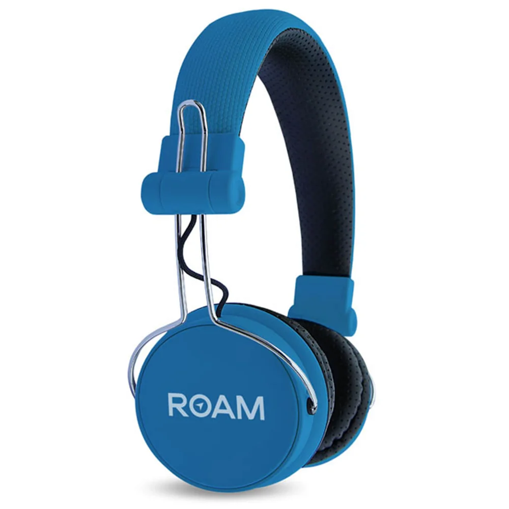 ROAM Journey On Ear Wireless Bluetooth Headphones - Blue Afbeelding 1