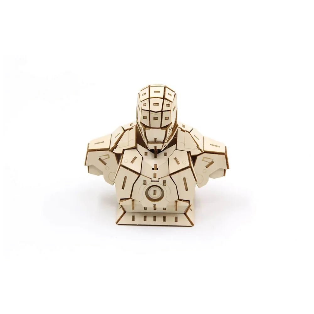 Incredibuilds Marvel Captain America: Civil War Iron Man 3D Wooden Model Kit Afbeelding 1