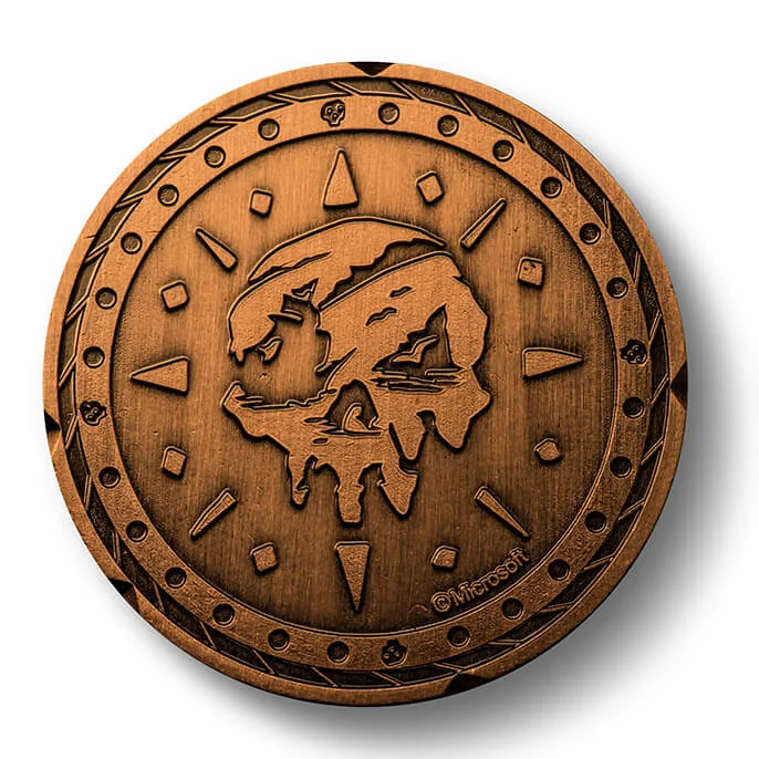 Sea of Thieves Verzamelmunt: Antiek Variant - Limited Edition Afbeelding 1