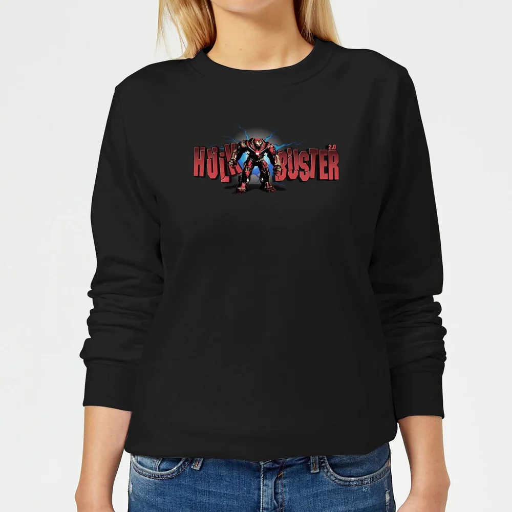 Marvel Avengers Infinity War Hulkbuster 2.0 Dames Trui - Zwart - S Afbeelding 1