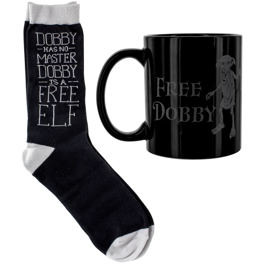 Harry Potter Dobby mok en sokkenset. Afbeelding 1