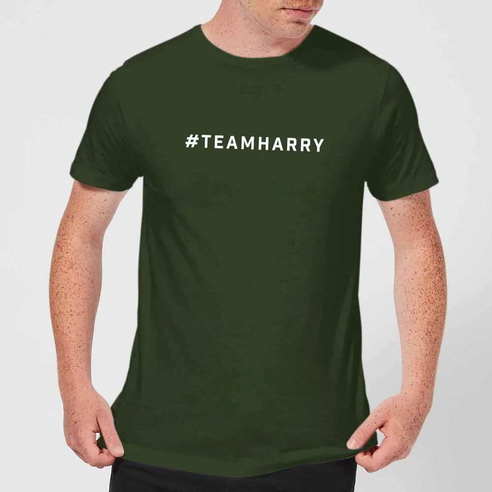 #TeamHarry T-Shirt - Forest Green - S - Forest Green Afbeelding 1