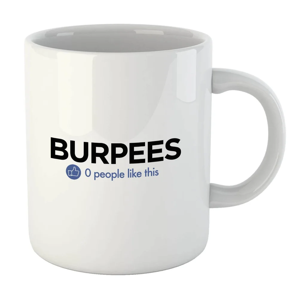 Nobody Likes Burpees Mug Afbeelding 1