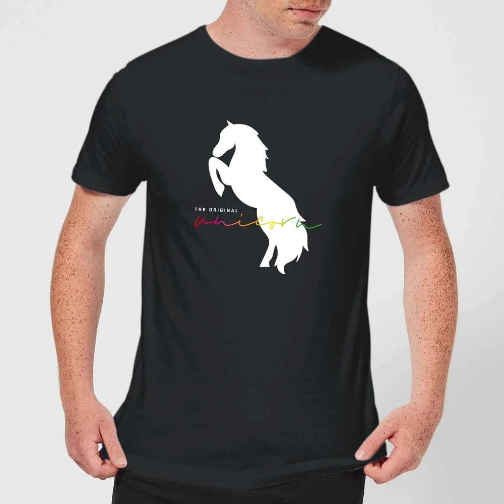 The Original Unicorn T-Shirt - Black - 3XL - Zwart Afbeelding 1