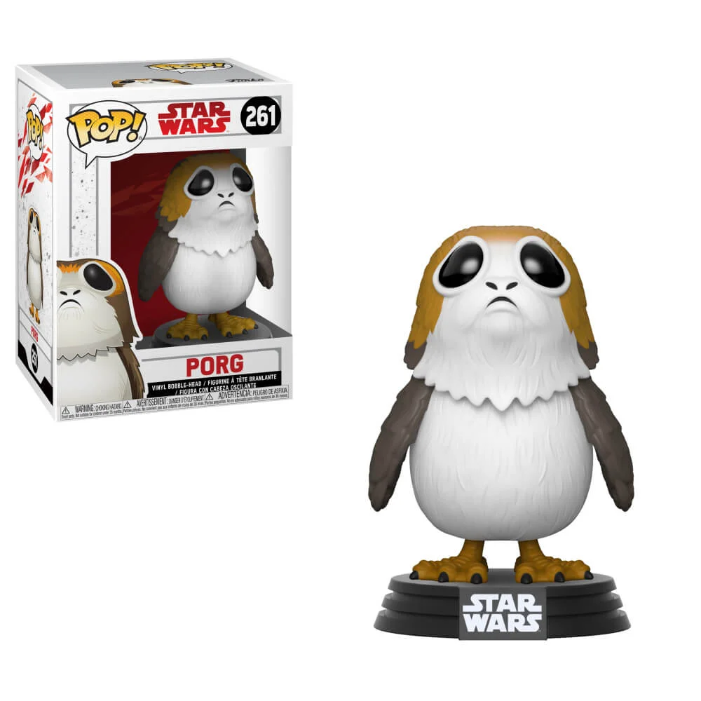 Star Wars The Last Jedi Sad Porg Funko Pop! Figuur Afbeelding 1