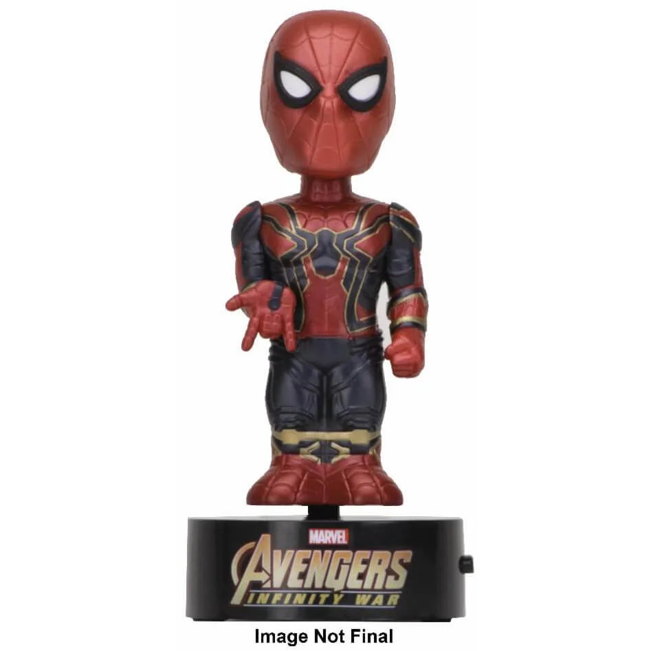 NECA The Avengers Infinity War Body Knocker - Spider-Man Afbeelding 1