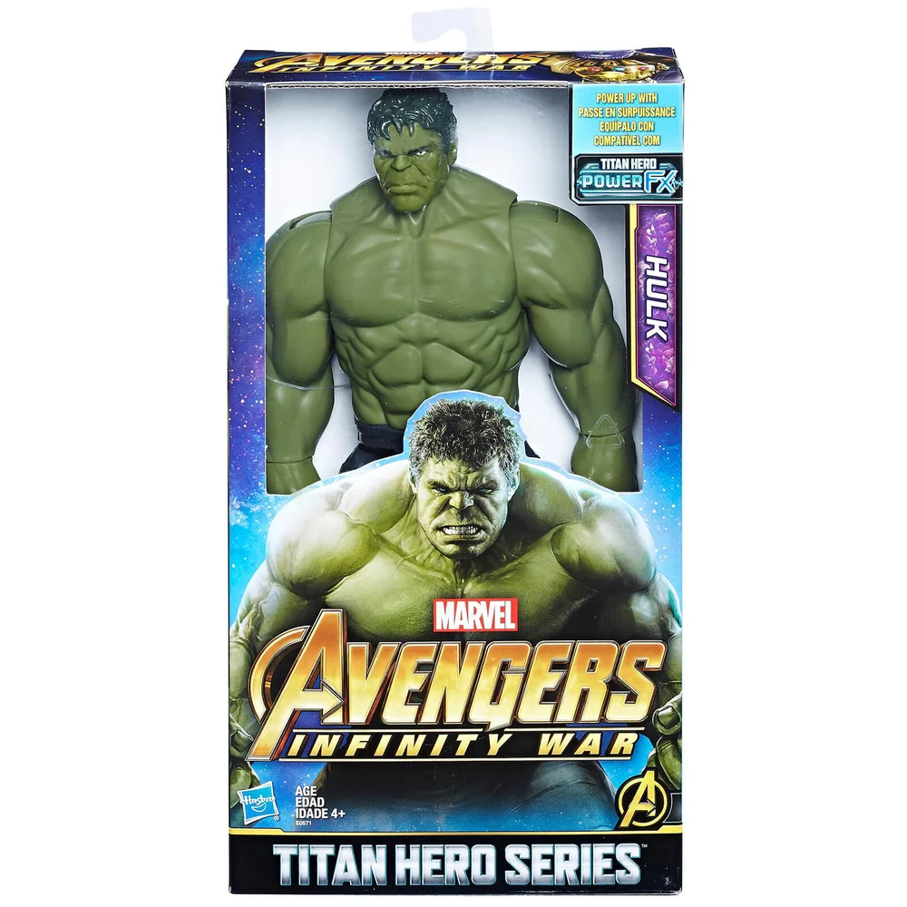 Hasbro Marvel Avengers 12 Inch Titan Heroes Hulk Action Figure Afbeelding 1
