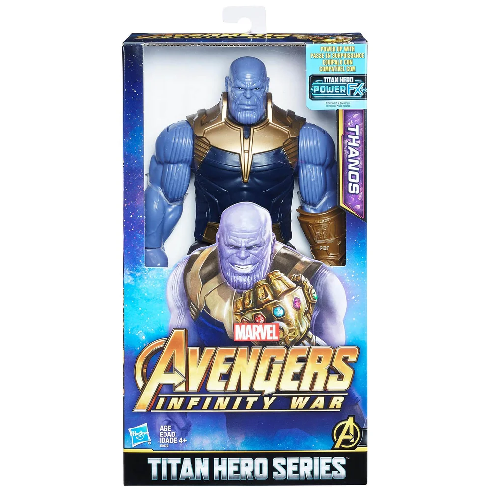 Hasbro Marvel Avengers 12 Inch Titan Heroes Thanos Action Figure Afbeelding 1