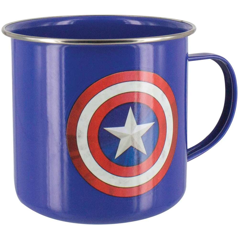 Marvel Avengers Captain America Tin Mug Afbeelding 1