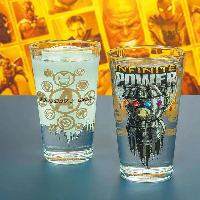 Marvel Avengers Infinity War Glas Afbeelding 1