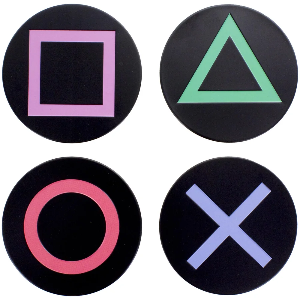 Playstation metalen onderzetters Afbeelding 1