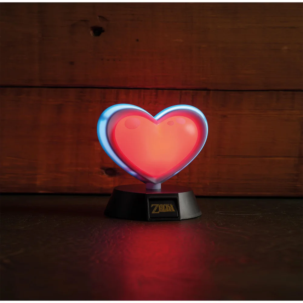 The Legend of Zelda Heart Container 3D-lamp Afbeelding 1