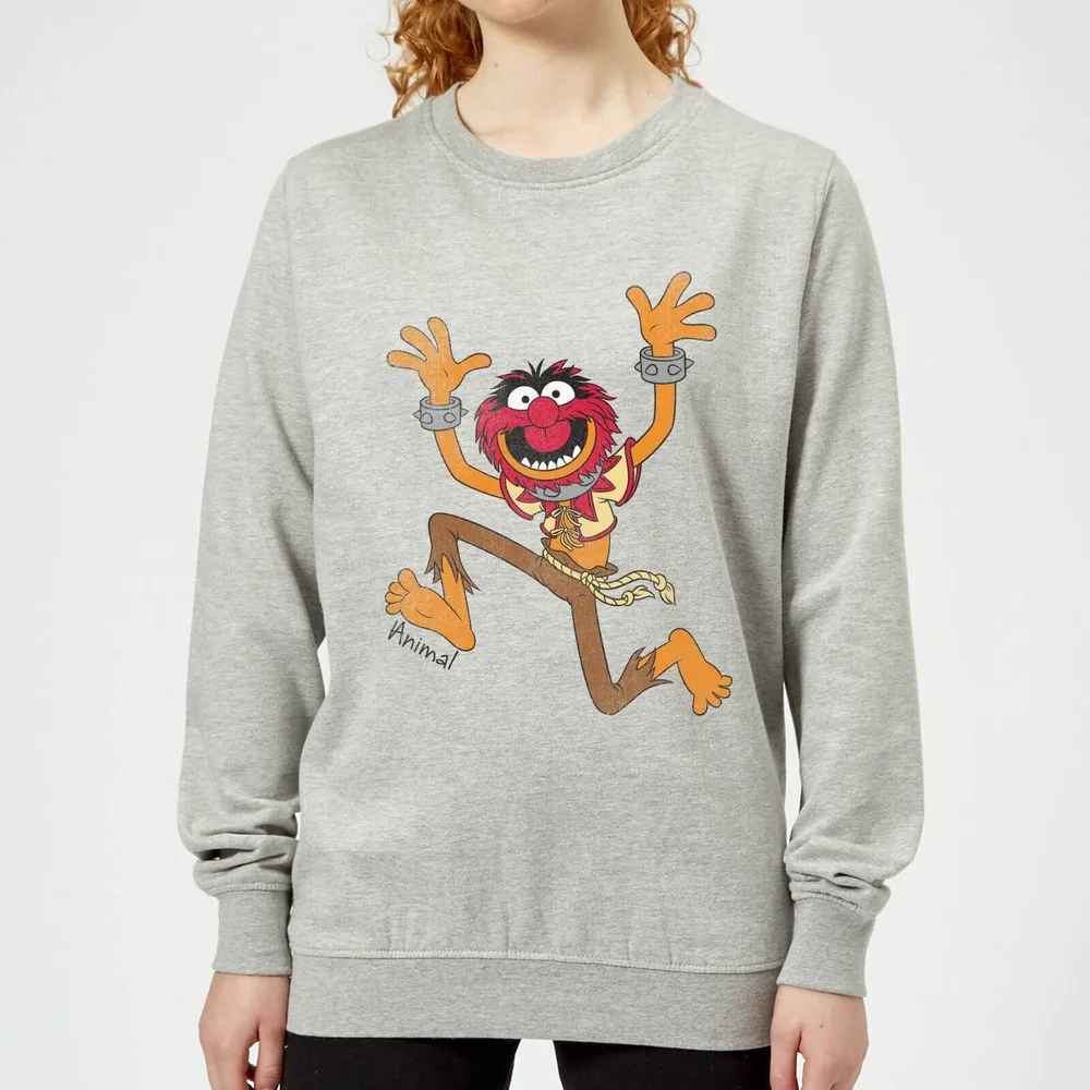 Disney Muppets Animal Dames Trui - Grijs - 3XL - Grijs Afbeelding 1