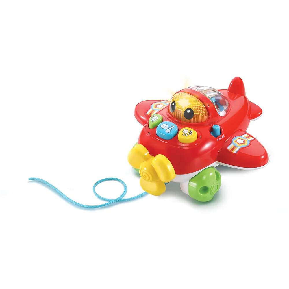 Vtech Pull & Pop Aeroplane Afbeelding 1