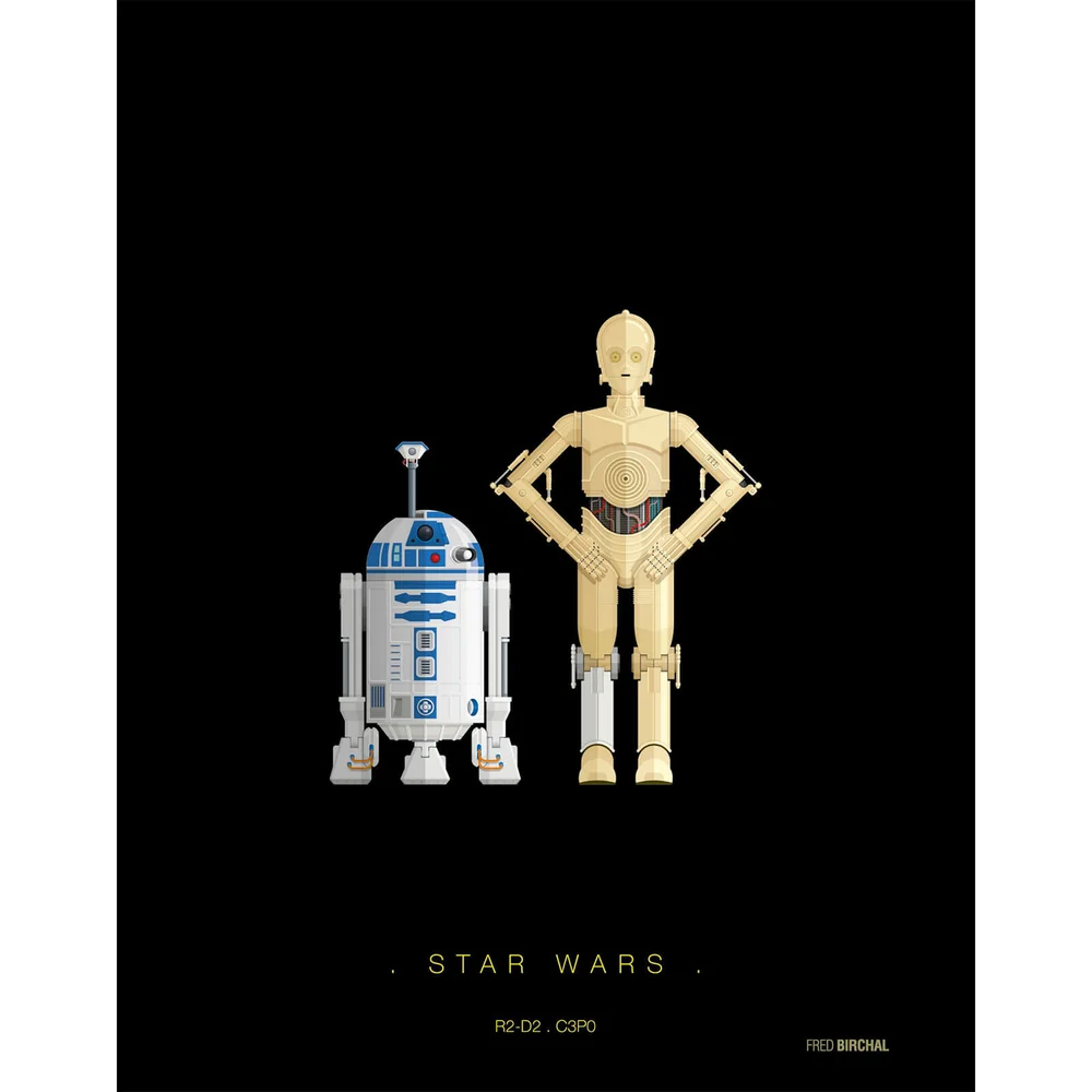 Droids Print Afbeelding 1