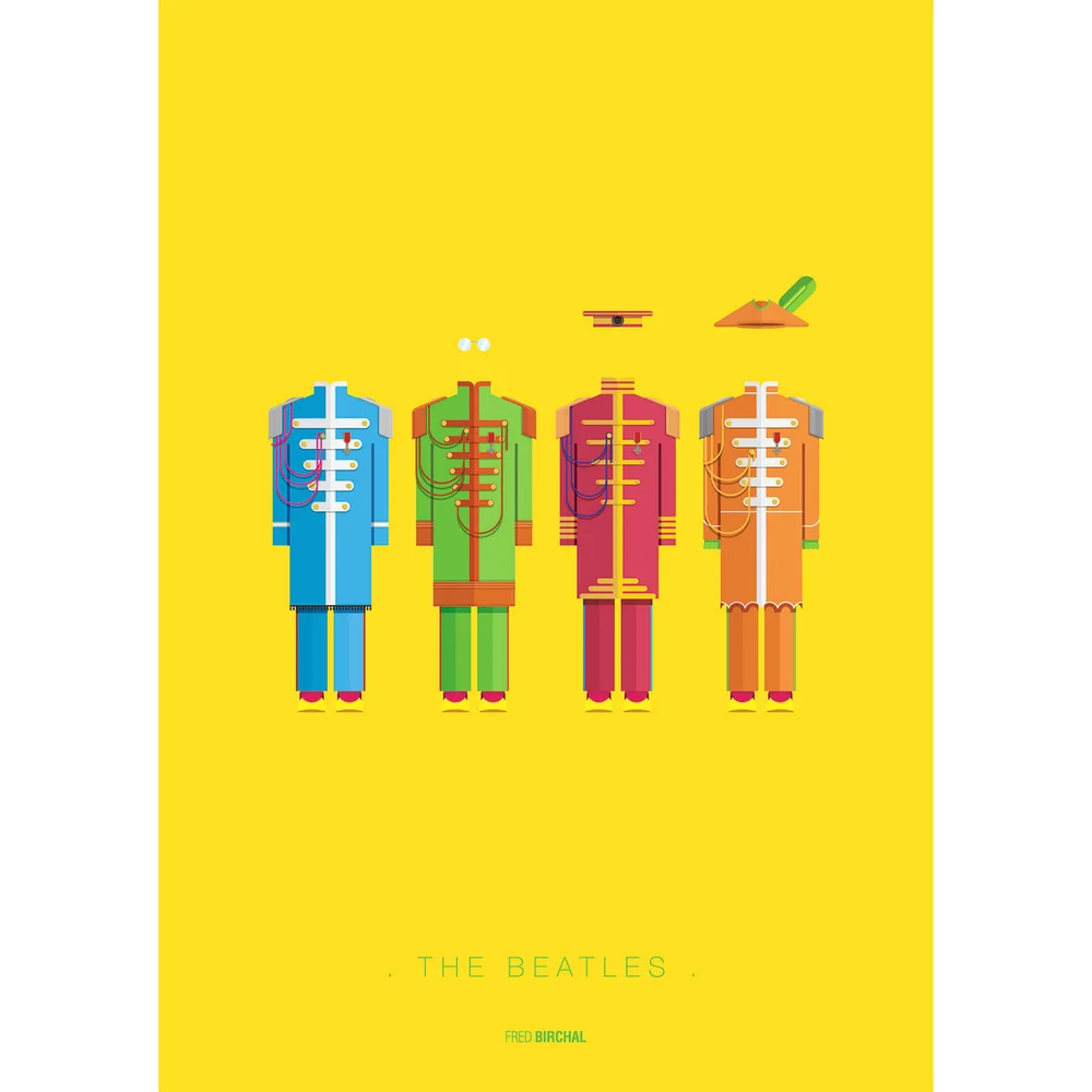 The Beatles Print Afbeelding 1