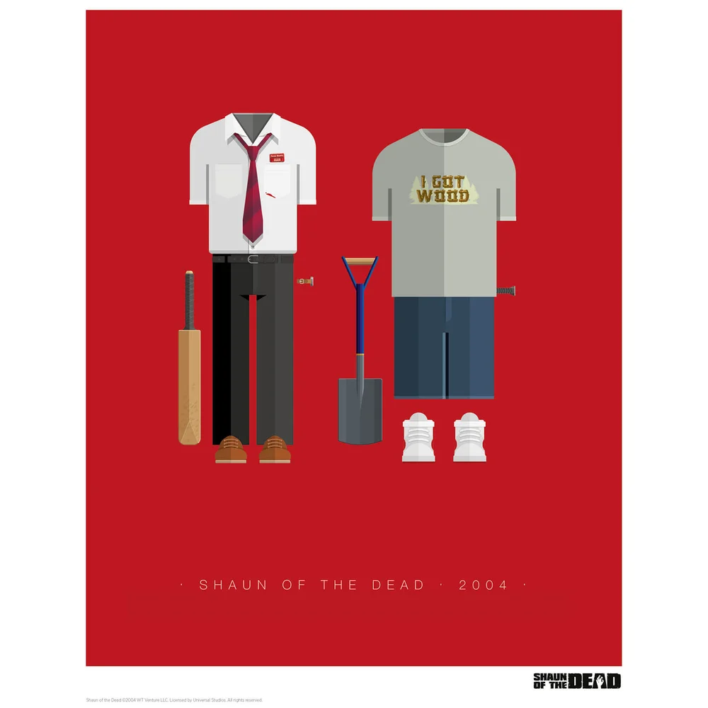 Shaun Of The Dead Print Afbeelding 1