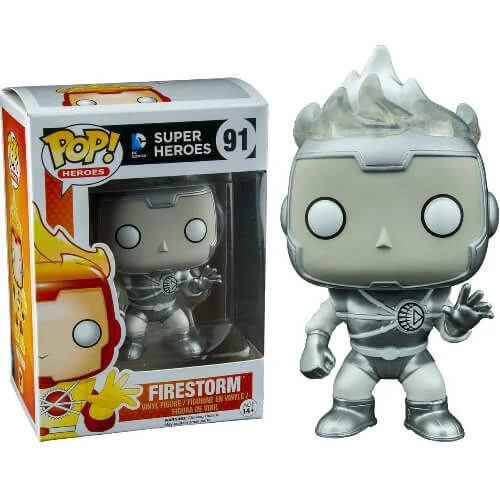 DC Comics Firestorm White Lantern EXC Pop! Vinyl Figure Afbeelding 1