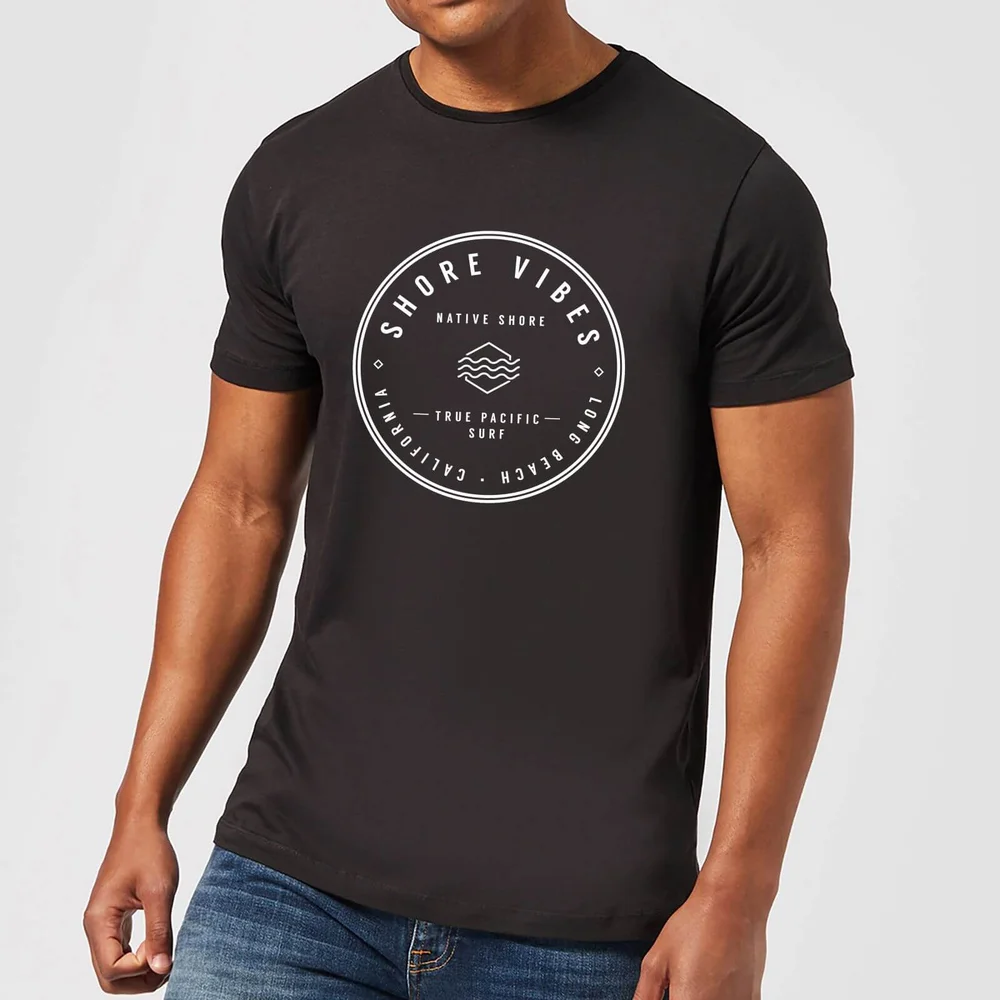 Native Shore Men's Shore Vibes T-Shirt - Black - 5XL Afbeelding 1