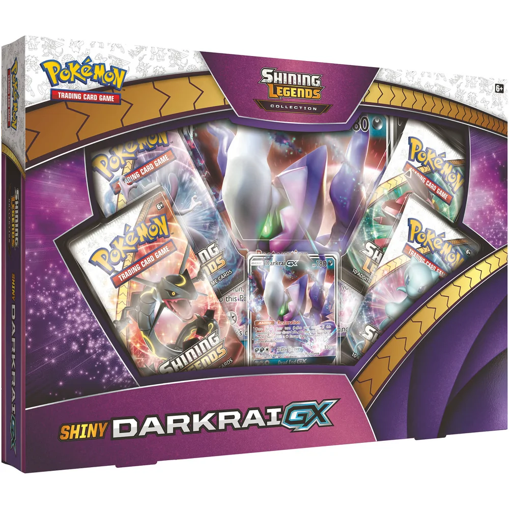 The Pokémon TCG: Shining Legends Collection Shiny Darkrai-GX Afbeelding 1