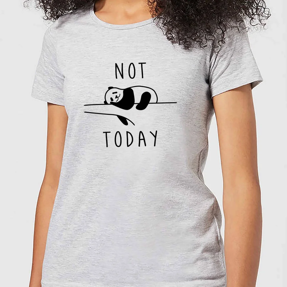 Not Today Women's T-Shirt - Grey - S Afbeelding 1
