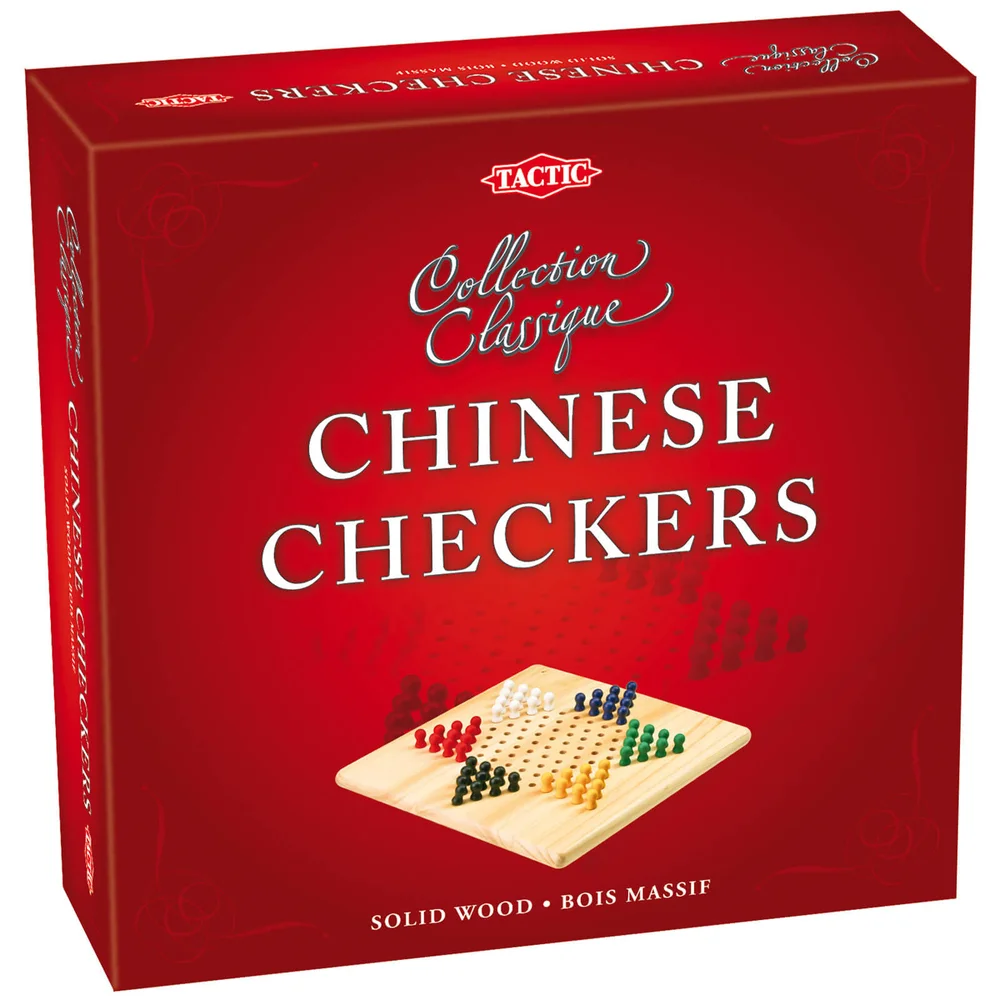 Chinese Checker in Cardboard Box Afbeelding 1