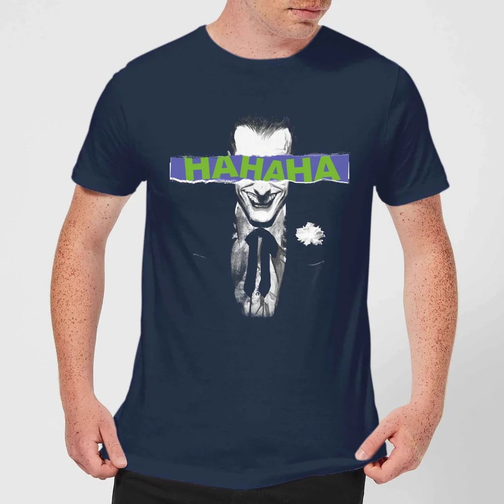 DC Comics Batman Joker The Greatest Stories T-shirt - Navy - S Afbeelding 1
