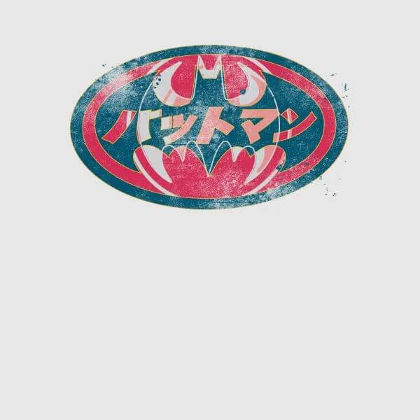 DC Comics Batman Japanese Logo Dames T-shirt - Grijs