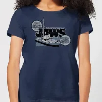 Jaws Orca 75 Dames T-shirt - Navy - undefined undefined