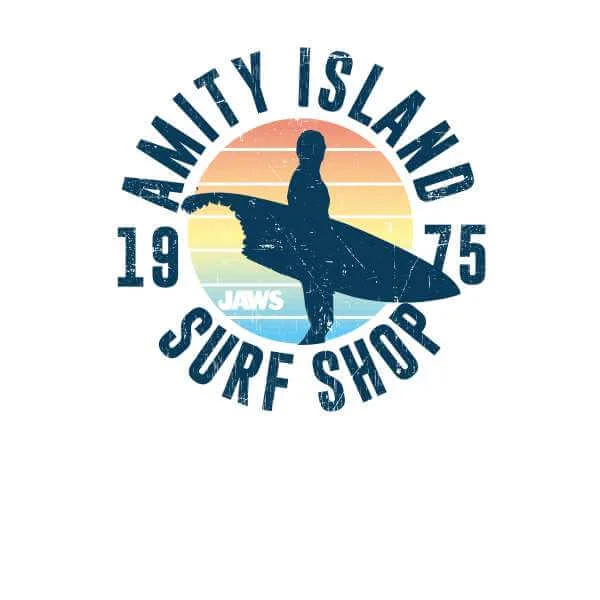 Jaws Amity Surf Shop Trui - Wit