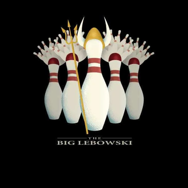 The Big Lebowski Pin Girls Trui - Zwart