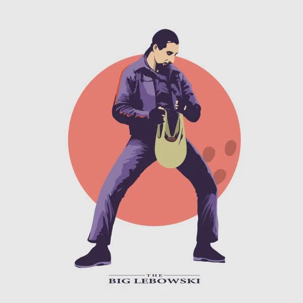 The Big Lebowski The Jesus Dames T-shirt - Grijs