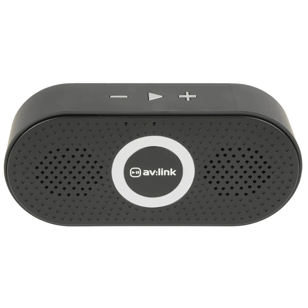 AV: Link Portable 4.2 Bluetooth Speaker - Black Afbeelding 1
