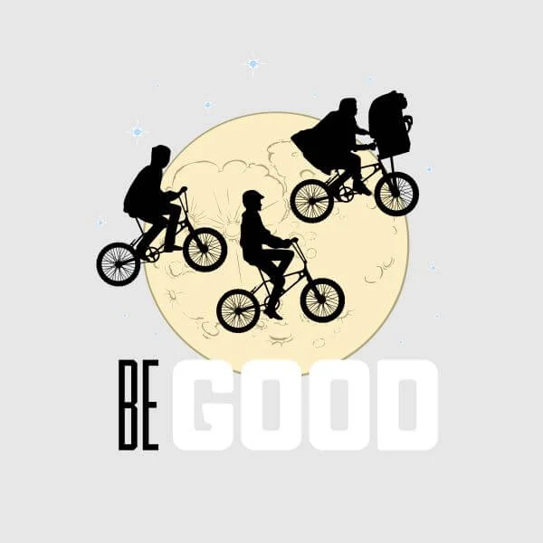 E.T. Be Good Dames T-shirt - Grijs