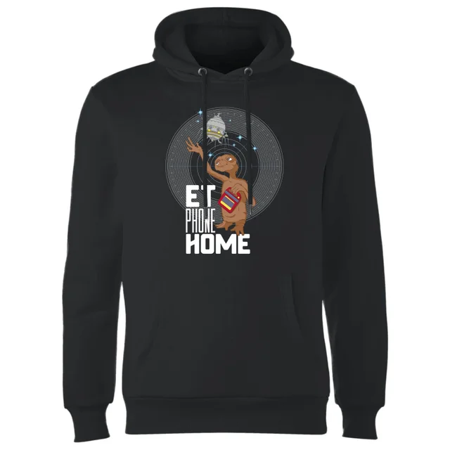 E.T. Phone Home Hoodie - Zwart