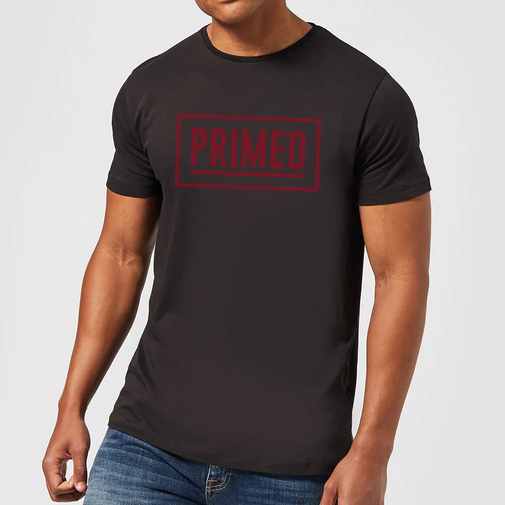Primed Box Logo T-Shirt - Black - 5XL Afbeelding 1
