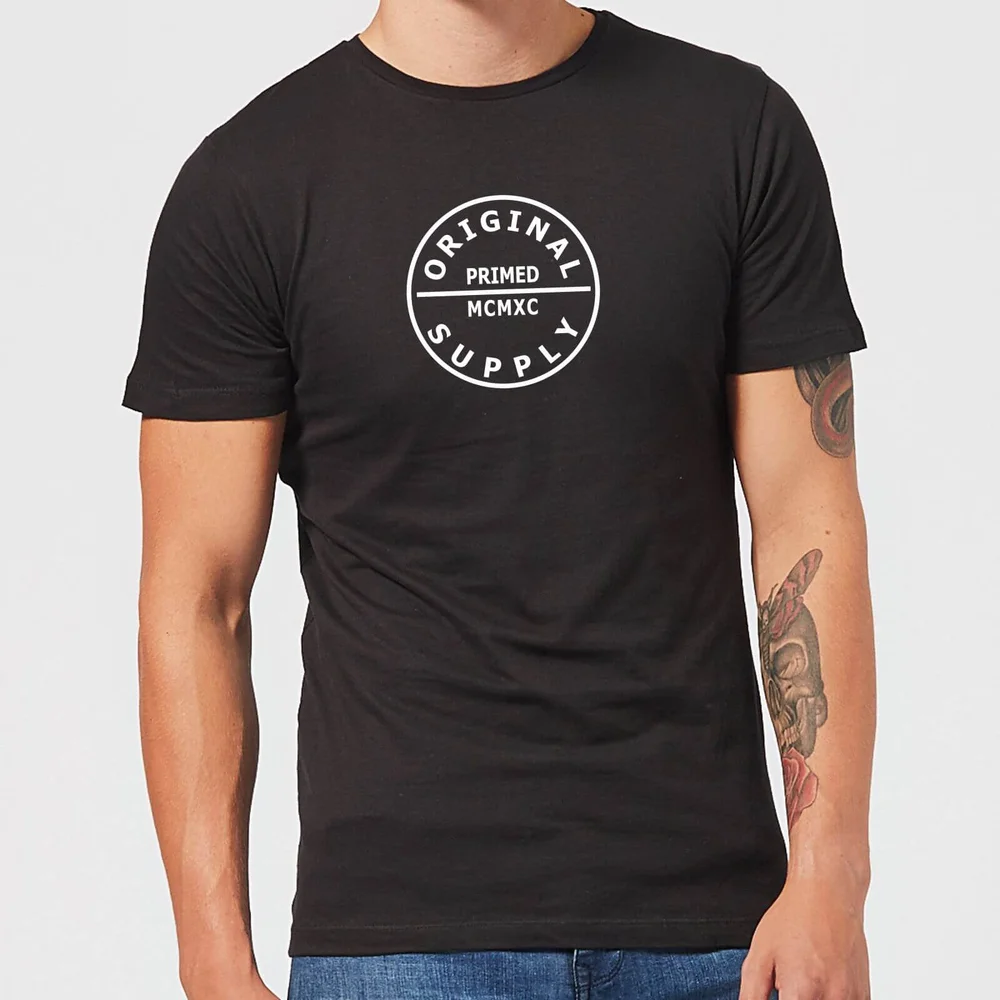Primed Label MCMXC T-Shirt - Black - 5XL Afbeelding 1