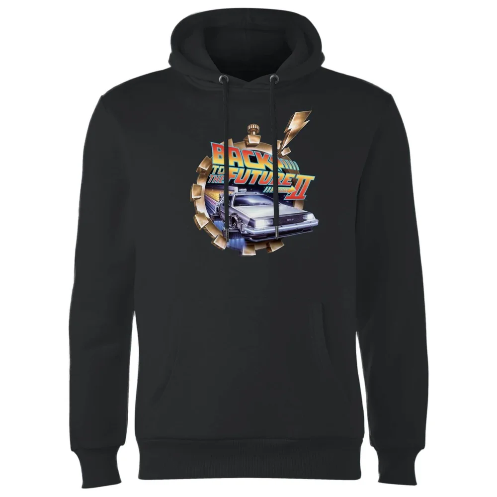 Back to the Future Clockwork Hoodie - Zwart - S Afbeelding 1